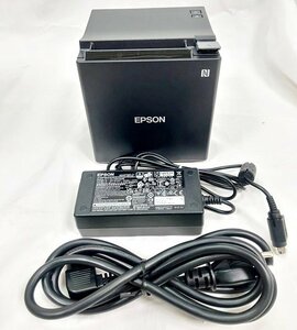 EPSON エプソン　レシートプリンタ　ブラック　TM-M30　美品　