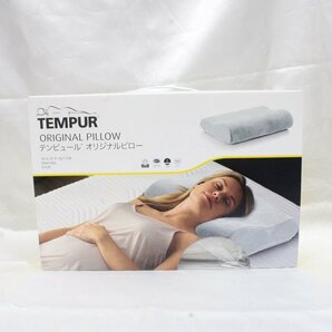 TEMPUR Original Pillow テンピュール オリジナルピロー （かため） Mサイズ 50×31×10/7cm 低反発枕☆の画像1