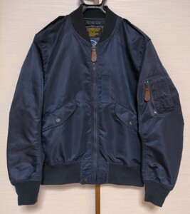  spring summer also flight jacket . comfort if ..L2B!![. place . fine quality feeling overflow domestic brand!! superior article ]waiper light Zone 38 Air Force blue 