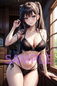 C-126【高画質】1点限り｜即決セリフサービスあり｜A4アートポスター｜かわいい｜美少女｜美女｜グラビア｜イラスト｜アニメ｜セクシー