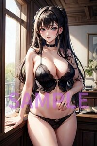 C-121【高画質】1点限り｜即決セリフサービスあり｜A4アートポスター｜かわいい｜美少女｜美女｜グラビア｜イラスト｜アニメ｜セクシー