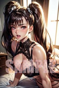 C-211【高画質】1点限り｜即決セリフサービスあり｜A4アートポスター｜かわいい｜美少女｜美女｜グラビア｜イラスト｜アニメ｜セクシー