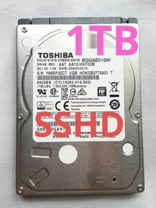 1TB SSHD ★ MQ02ABD100H：1000GB ★ 東芝 ハイブリッド HDD 2.5インチ SATA ★