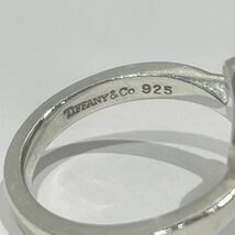 中古B/標準 TIFFANY&Co. ティファニー シルバー925 リング・指輪 8.5号 ラビングハート レディース 20460556_画像6