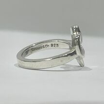 中古B/標準 TIFFANY&Co. ティファニー シルバー925 リング・指輪 8.5号 ラビングハート レディース 20460556_画像3