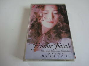 ★中森明菜 Femme Fatale★ カセットテープ　歌詞つき。