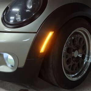 【美品】BMWMINI R56 USフェンダー 爆光LED仕様の画像6