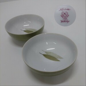 中古　Noritake　小鉢　小皿　11cm　２枚セット　ノリタケ　