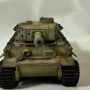 ドラゴン 1/35 WW.II ティーガーI 極初期型 第501重戦車大隊 車体番号121 チュニジア 1943年 完成品の画像7