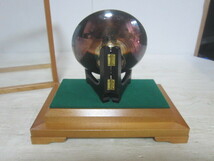 在銘あり　 銅製 翁面 　飾り盃　 銅器 　彫金　Senior Championship (S.F) 2nd place 1995 ガラスケース_画像10