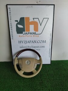 リンカーン ステアリングハンドル　ホイール　エアバッグ無し ナビゲーター 2006 #hyj NSP65599