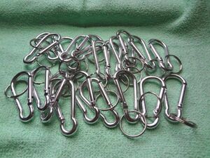  free shipping aluminium kalabina secondhand goods 20 piece 