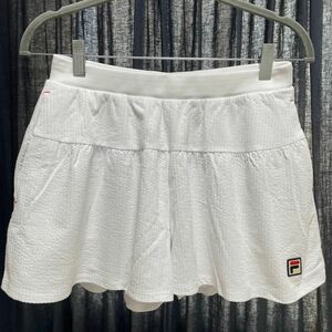 FILA テニスウェア レディース 白 キュロットパンツ 未使用品