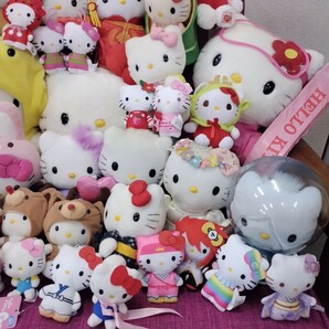 NR1252 ハローキティ ぬいぐるみ まとめ キティちゃん サンリオ SANRIO HELLO KITTY USJ Rody ヤクルト マクドナルド タイニーチャムの画像5