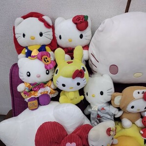 NR1252 ハローキティ ぬいぐるみ まとめ キティちゃん サンリオ SANRIO HELLO KITTY USJ Rody ヤクルト マクドナルド タイニーチャムの画像2