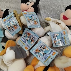 050711 ディズニー Disney セガプライズ レトロ ホワイトウィンター タグ付き 9点セット SEGA ドナルド グーフィー ミッキー ミニーの画像9