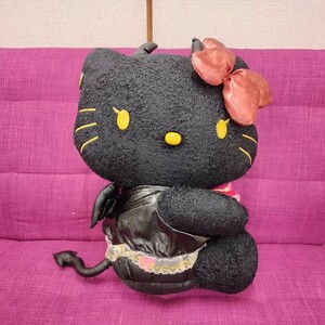 51412 サンリオ SANRIO 小悪魔 デビル キティちゃん ぬいぐるみ HELLO KITTY ハローキティ 希少 レア マスコット ドール 大 BIG ビッグ 