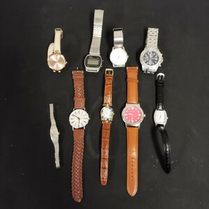 51514 腕時計 9点 まとめ 時計 カシオ CASIO SEIKO セイコー CITIZEN シチズン ケイトスペード kate spade FOSSIL ウォッチ 動作未確認