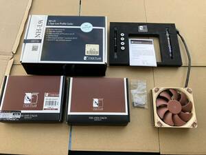 ■中古 Noctua NH-L9i 付属ファン未使用、2セット オマケ付き(AMDマウンタキット付属、AM4対応＆AM5対応)（送料無料）