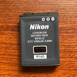 送料無料　満充電後電圧測定　EN-EL12 Nikon 純正品