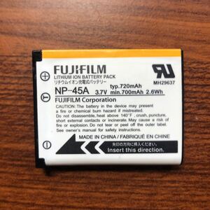 送料無料　満充電後電圧測定　NP-45A FUJIFILM 純正品