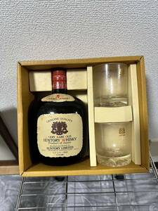 SUNTORY WHISKY サントリー ウィスキー OLD オールド 古酒 特級 グラス　2個