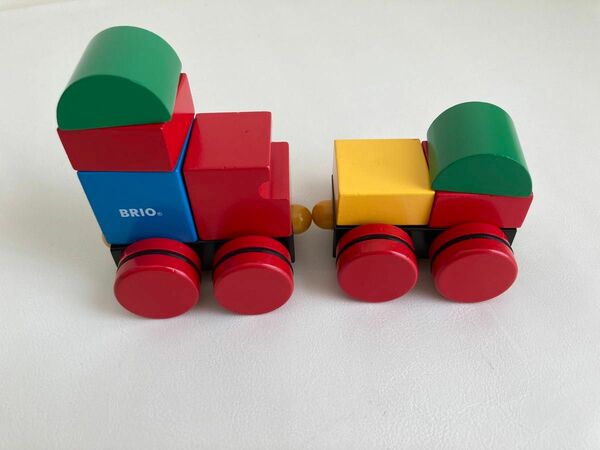 BRIO 汽車　積み木　知育玩具　