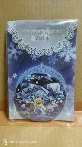 ◆『初音ミク　雪ミク　SNOWMIKU 2014　コロコロうどん　缶バッジ』◆