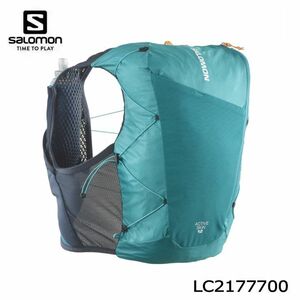 サロモン LC2177700 アクティブ スキン 【Lサイズ】 ユニセックス ランニングベスト フラスク2個付 12L SALOMON 20p 即納