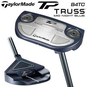 テーラーメイド TP トラス ミッドナイトブルー パター 34インチ M4TC 日本正規品 TP TRUSS MID NIGHT BLUE TaylorMade 2024 10p