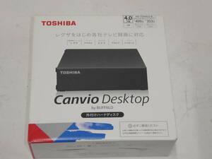 新品 東芝 外付ハードディスク HD-TDA4U3-B 4TB テレビ録画 ディーガ ビエラ ブラビア レグザ 4K Windows mac PS4 静音 HDD Desktop 