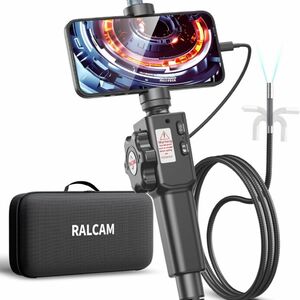 【No.39】Ralcam ファイバースコープ 先端可動式 内視鏡カメラ 1080P 8.5MM超薄型レンズ