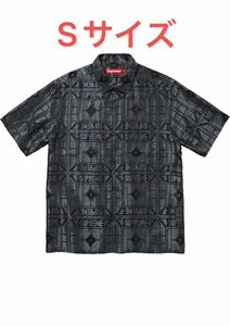 supreme Jacquard Shirt ジャガードシャツ ブラック sサイズ シュプリーム