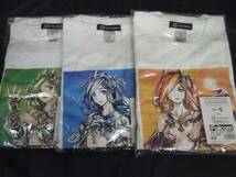 日本ファルコム公認　イースⅢ　Lacrimosa of DANA ダーナ　ルミナスver.Ani-Art Tシャツ ３枚セット(メンズS)　arma bianca_画像1