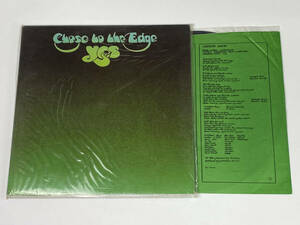 【LPレコード / US盤】YES - CLOSE TO THE EDGE　[ATLANTIC SD-7244]　1972年　現状品「2671」　