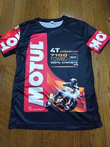 モチュール Tシャツ MOTUL Tシャツ 速乾ドライシャツ 薄手