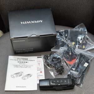 バイク用前後ドラレコ MAXWIN BDVR-A001 自転車