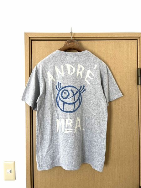 ☆EDIFICE×ANDRE☆エディフィス×アンドレ・サリバン☆グラフィック半袖プリントTシャツ