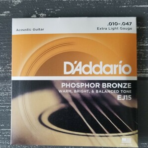★新品　D'Addario ダダリオ アコースティックギター弦 EJ15