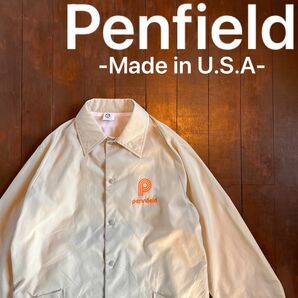 超レア！！【Penfield ペンフィールド】コーチジャケット　アメリカ製　Made in U.S.A. ビンテージ　美品