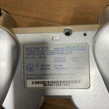 UTs293 SONY ソニー PlayStation3 PS3 CECHA00 ブラック DUALSHOCK3 コントローラー CECHZC2J シルバー 動作未確認 現状品_画像8