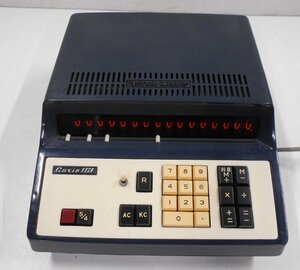 CASIO Casio calculator count machine 161ni type - tube Showa Retro present condition goods [se437]