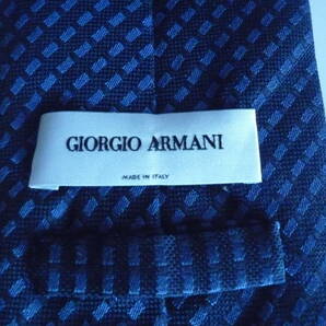 ★ GIORGIO ARMANI ネクタイ ブルー 青 ジョルジオ アルマーニ ★の画像3