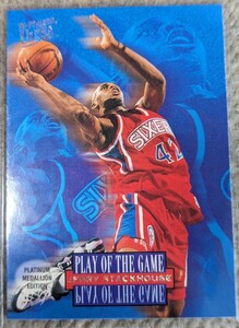 ジェリー・スタックハウス　Jerry Darnell Stackhouse 1996-97 Fleer Ultra Platinum Medallion #P42 NBA カード