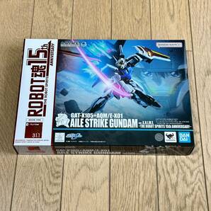 1円〜 新品未開封 ROBOT魂 機動戦士ガンダムSEED エールストライクガンダム ver. A.N.I.M.E. ROBOT魂 15th ANNIVERSARY フィギュアの画像1