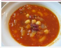 3種豆と野菜のトマトスープ 200ｇ×6袋 トマトスープ スープ 豆 野菜_画像2