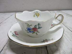 1 jpy Aynsley Aynsley Regency Sprays Lee jensi- spray cup & saucer [ star see ]