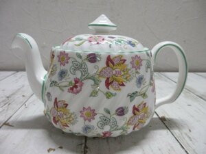 3..１円　美品　ミントン　ハドンホール　　MINTON HADDON HALL　　ティーポット 【星見】