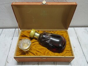 1円　未開栓 HINE/ハイン NAPOLEON Extra Fine Cognac CARAFE CRISTAL 箱入り 替栓付き　ブランデー 【星見】