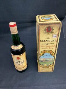 ☆ GLENLIVET グレンリベット 12年 スコッチウイスキー 750ml 43％ 箱付 未開栓 ☆①